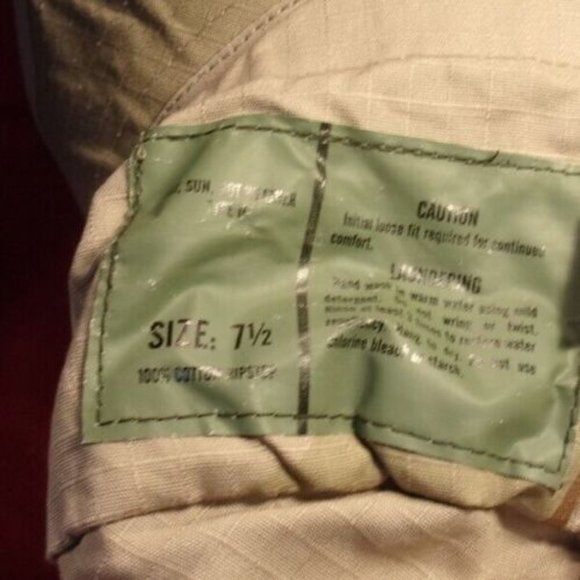 NEW MILSPEC DESERT DCU MILITARY HOT WEATHER TYPE II JUNGLE BOONIE HAT ALL SIZES - Picture 13 of 14